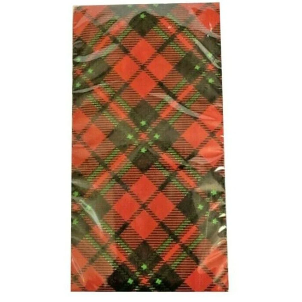Christmas Tartan Plaid Napkins Party Paper Towels Buffet Guest 2 Pack 20 Each
